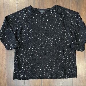 Topshop sequin sweater SZ SM
